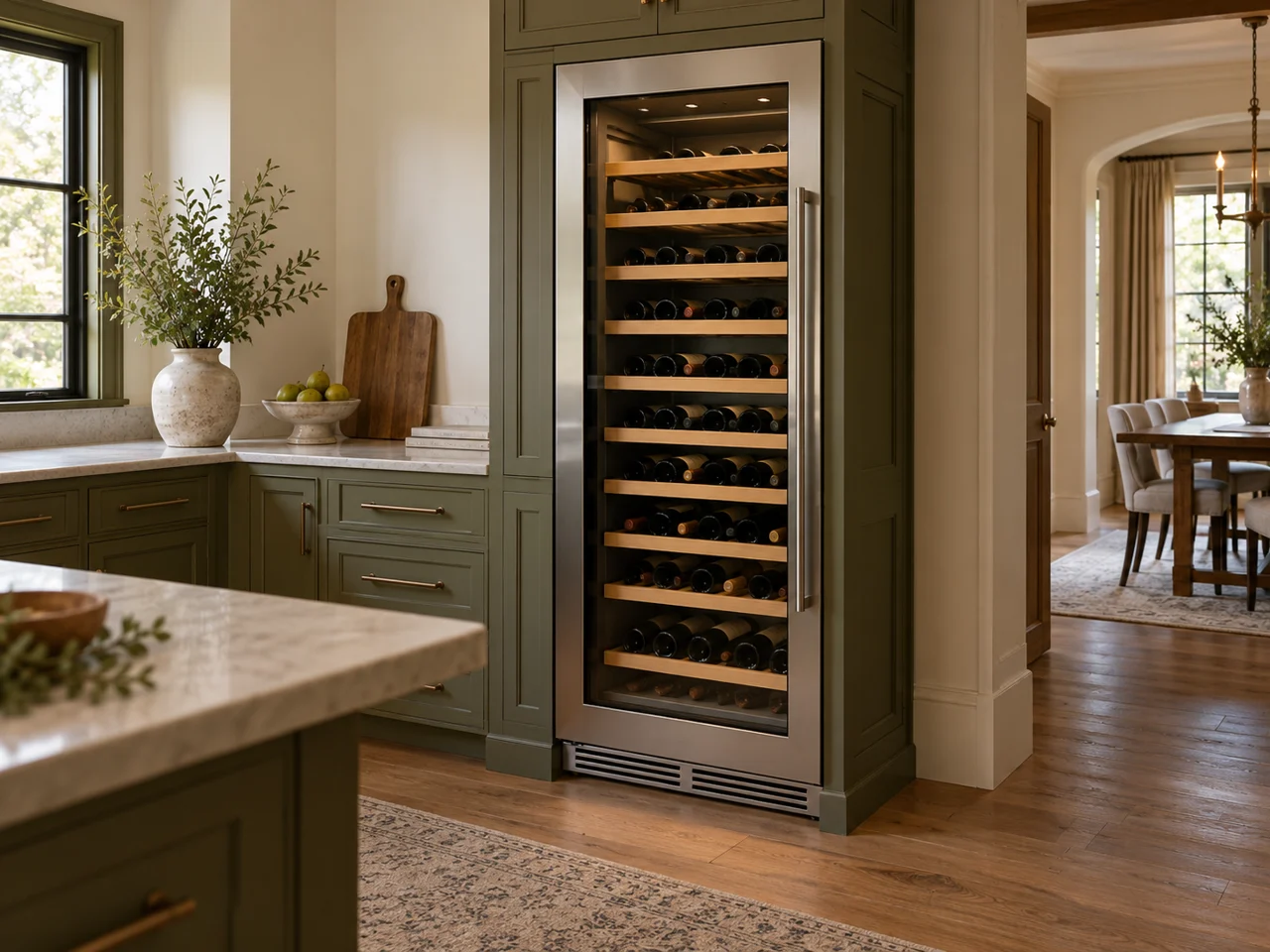Illustration of Thermador wine cooler